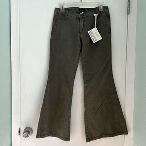 Vintage Truck jeans super low rise khackis